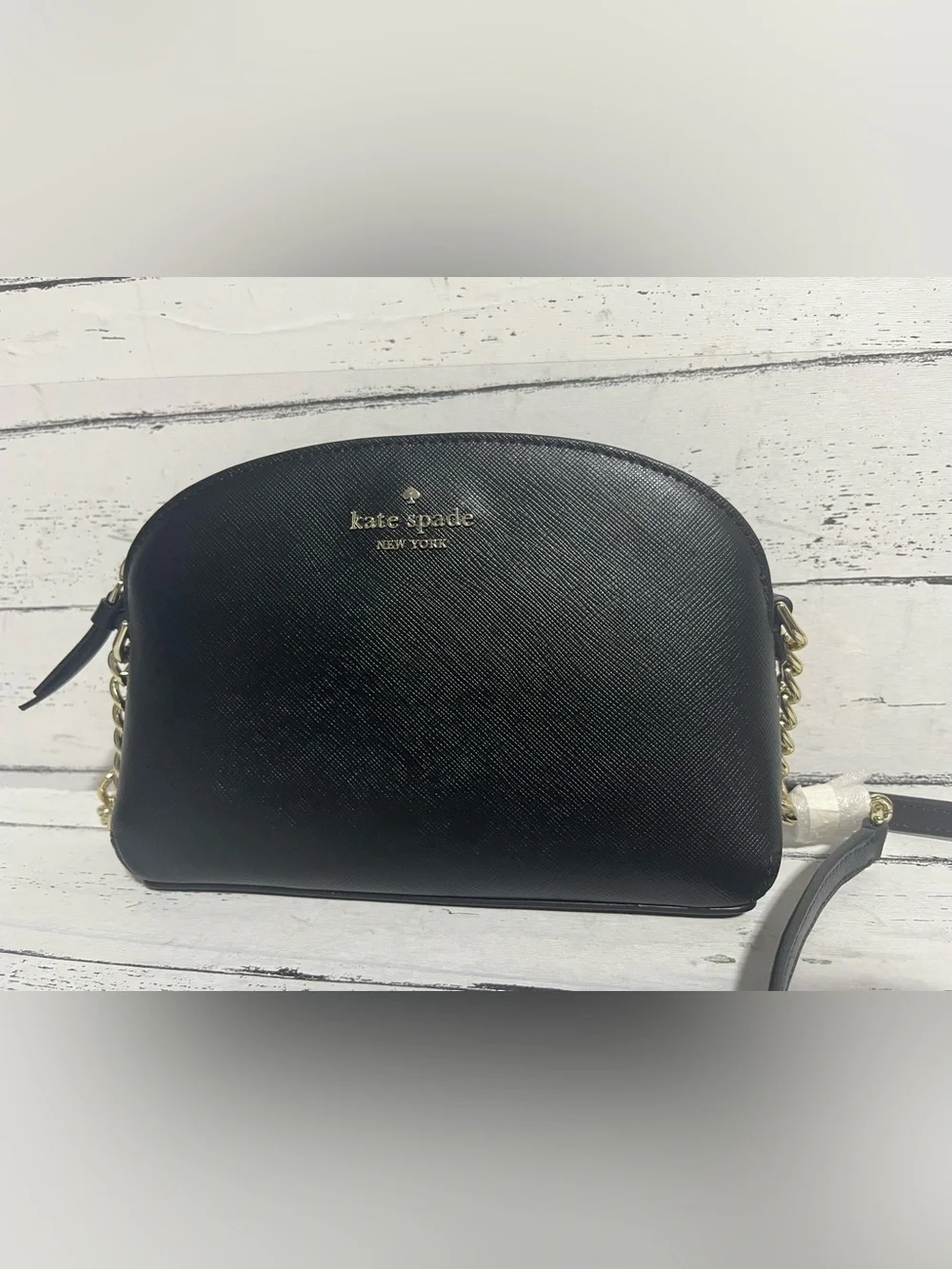 Kate Spade Hilli Cameron Black Saffiano Leather Crossbody Bag K5994 NWT